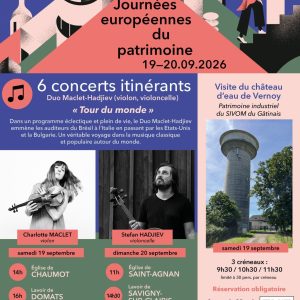 Concert itinérant – Journées Européennes du Patrimoine