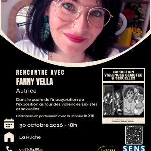 Rencontre avec Fanny Vella, inauguration de l&rsquo;exposition