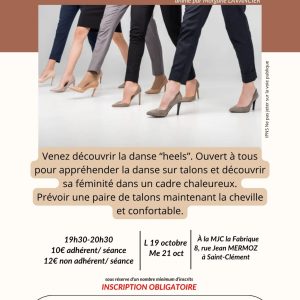 Stage de danse sur talons « heels »