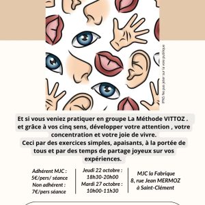 Stage découverte de la méthode Vittoz