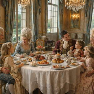 À table, vos majestés !